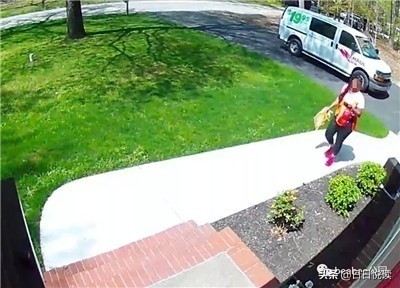 美国快递员送快递怎么处理,美国快递员送完包裹