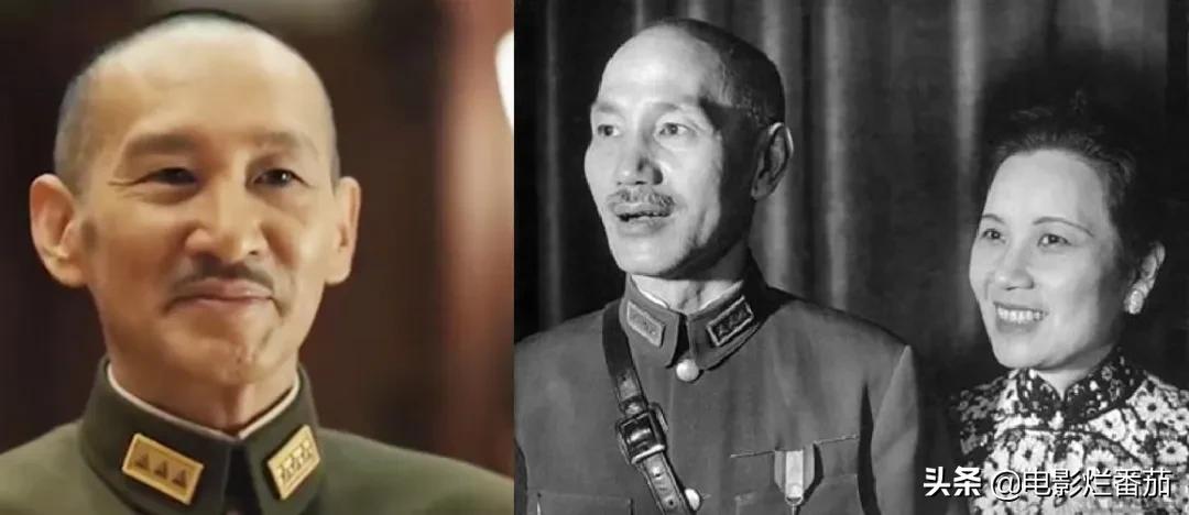 王劲松演蒋介石全身像,王劲松扮演蒋介石像吗
