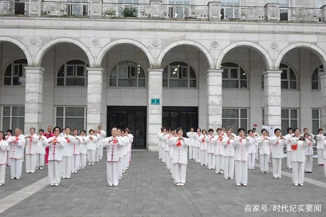 建党周年武术表演,上海太极拳建党100年表演