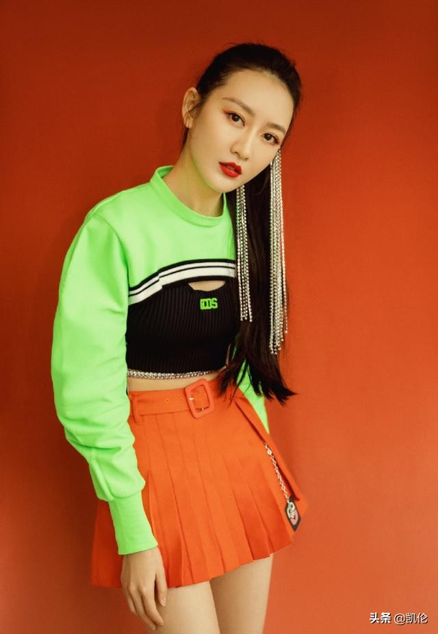 王鸥早期红毯,王鸥黑色发绳