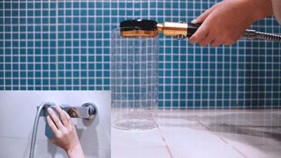 太空铝一键止水增压花洒,自动除垢花洒恒温增压花洒推荐