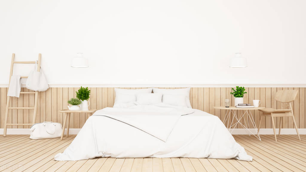 舒适感强的床,舒适的卧室床