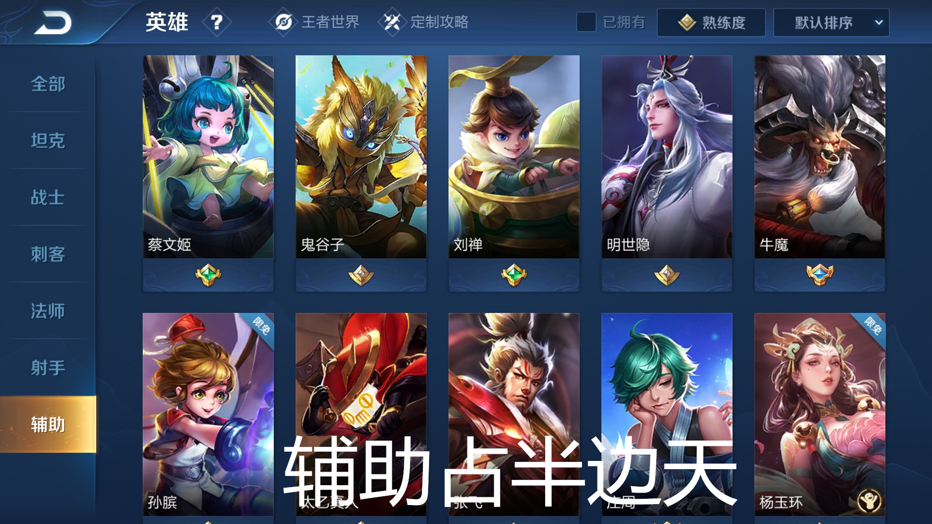 王者荣耀辅助装大件会不会分经济,王者荣耀不按套路的出装秀出天际