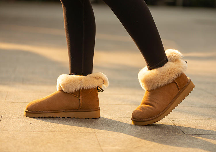 微胖女生雪地靴穿搭雷区,雪地靴避开的雷区
