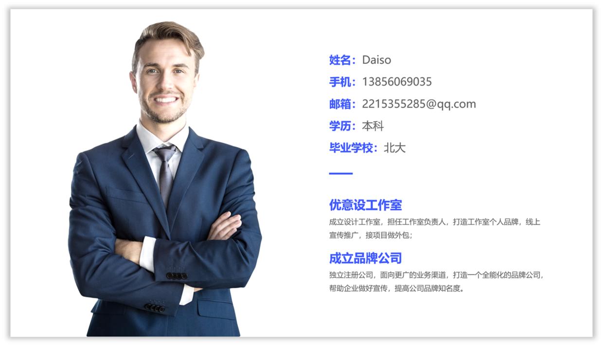 ppt人物介绍高级感,人物介绍ppt排版技巧