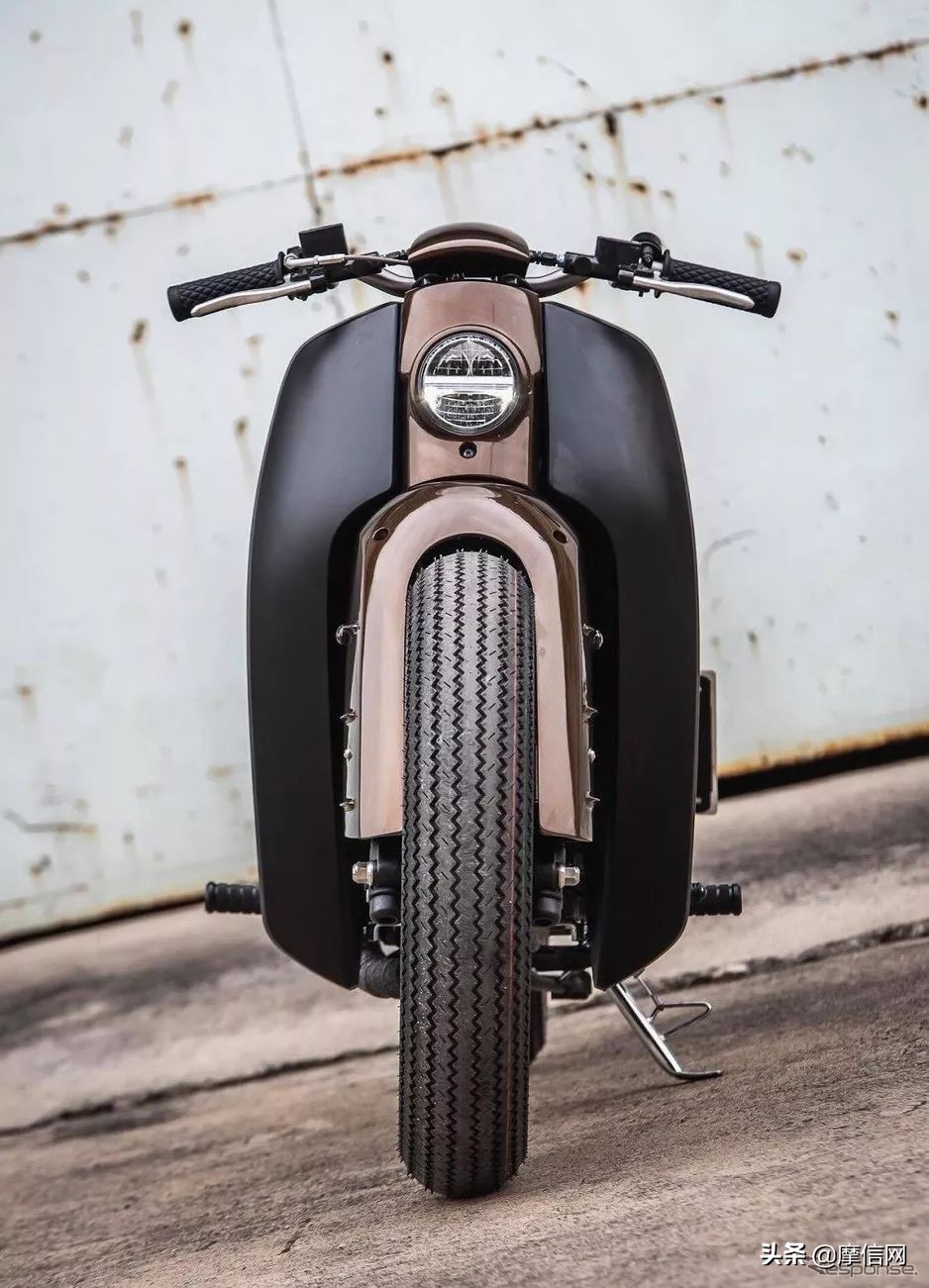 泰国K-Speed发布咖啡复古定制版本田超级幼兽