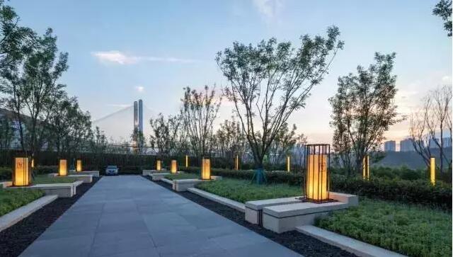 重庆铂悦澜庭夜景,重庆铂悦澜庭鸟瞰图