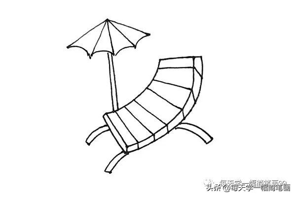 不同椅子简笔画简单又好看教程,如何画简笔画教程