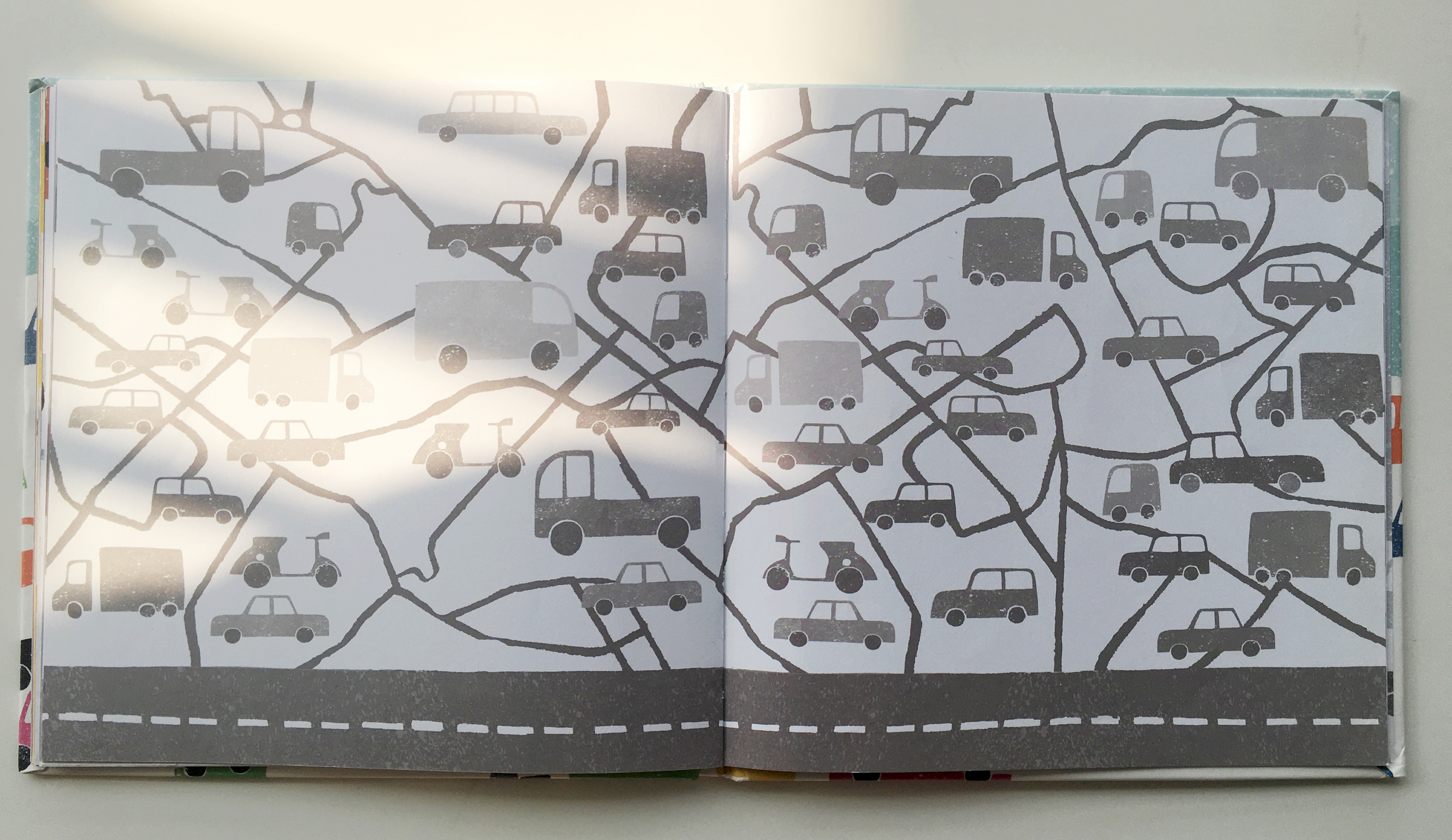 颜色的儿童绘本,我的城市绘本故事