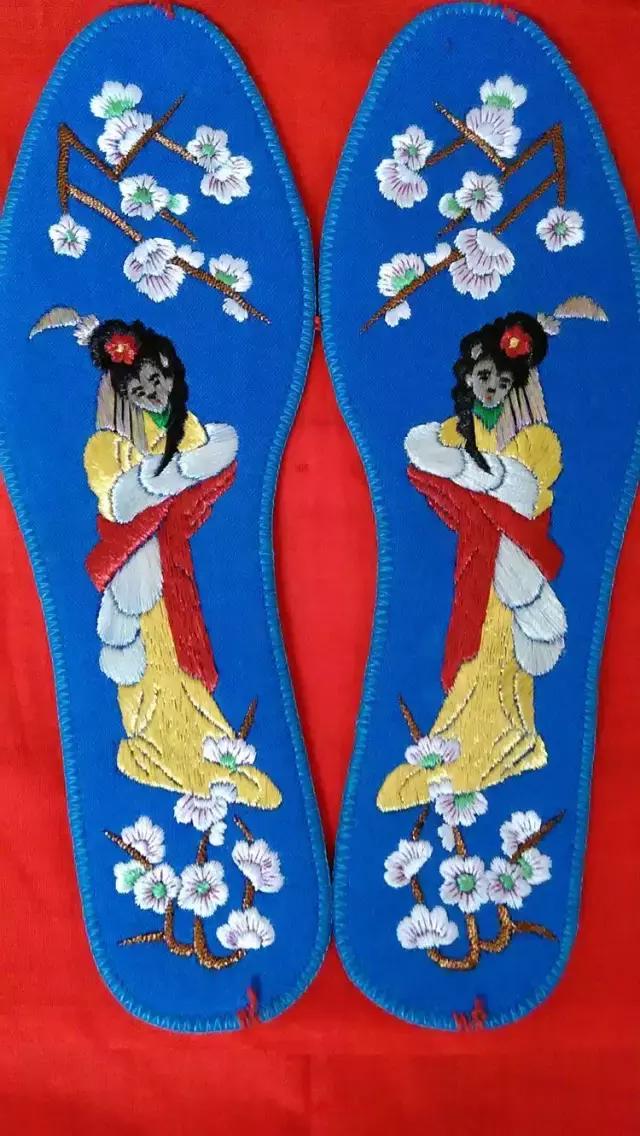 好看的刺绣鞋垫图案大全,刺绣鞋垫100种图片