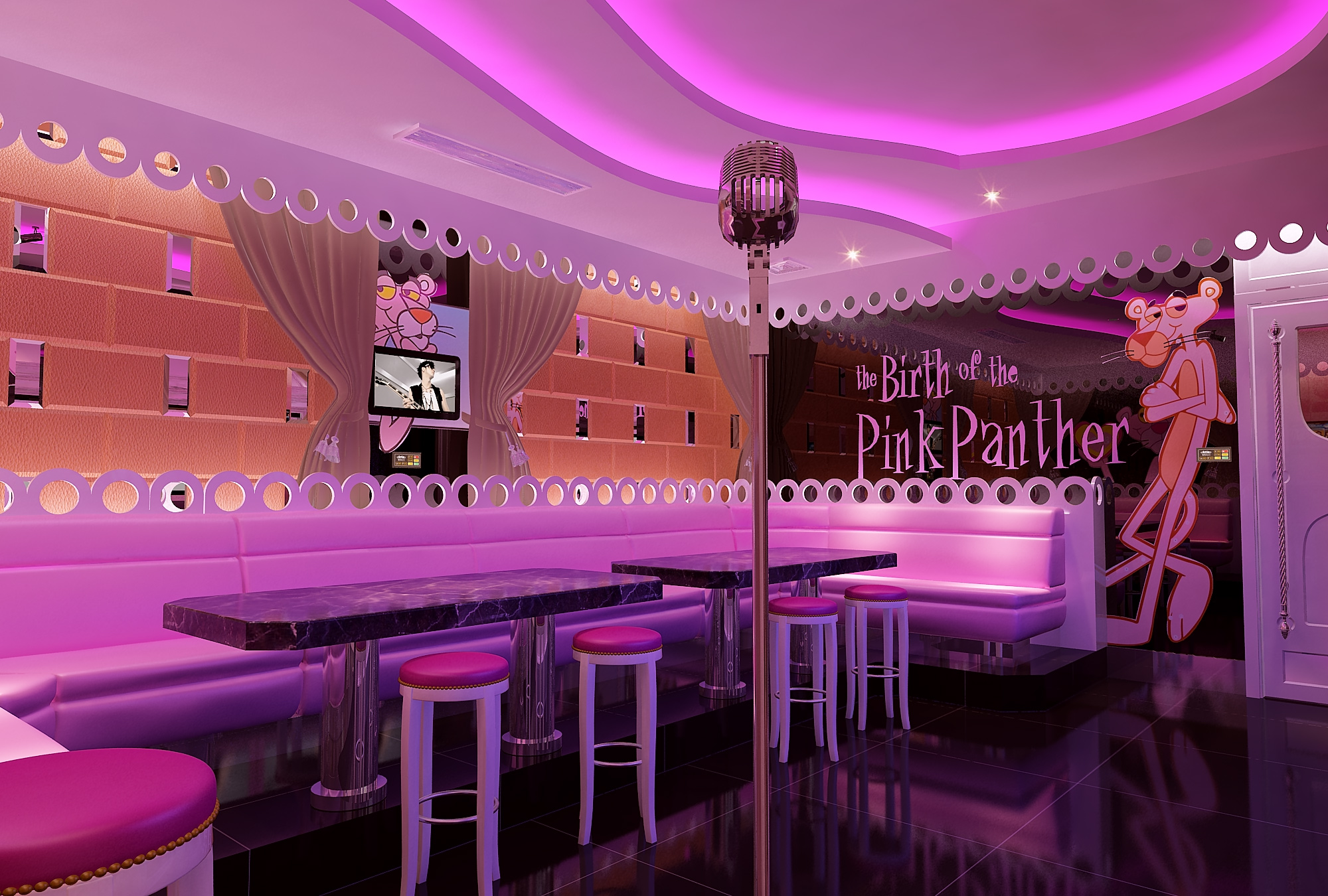 5个ktv包厢怎么设计,最简单ktv包厢设计