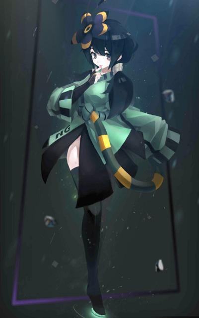 无人知晓她的身份，每次只有轻柔的歌声伴你左右，默默守护~