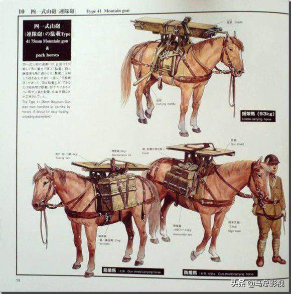 日本二战时期军用工具,二战日军陆兵装备