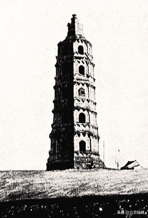 画说丨百年前德国建筑师镜头下的北京宝塔