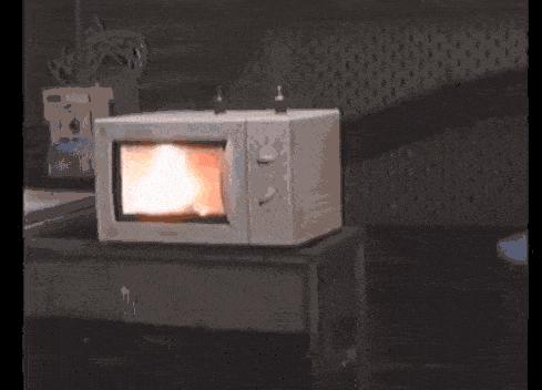 把葡萄放进微波炉爆炸实验,把两个葡萄放进微波炉