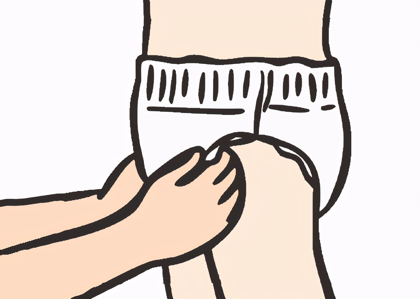 纸尿裤侧漏到咯吱窝的解决办法,宝宝穿纸尿裤总是侧漏怎么回事