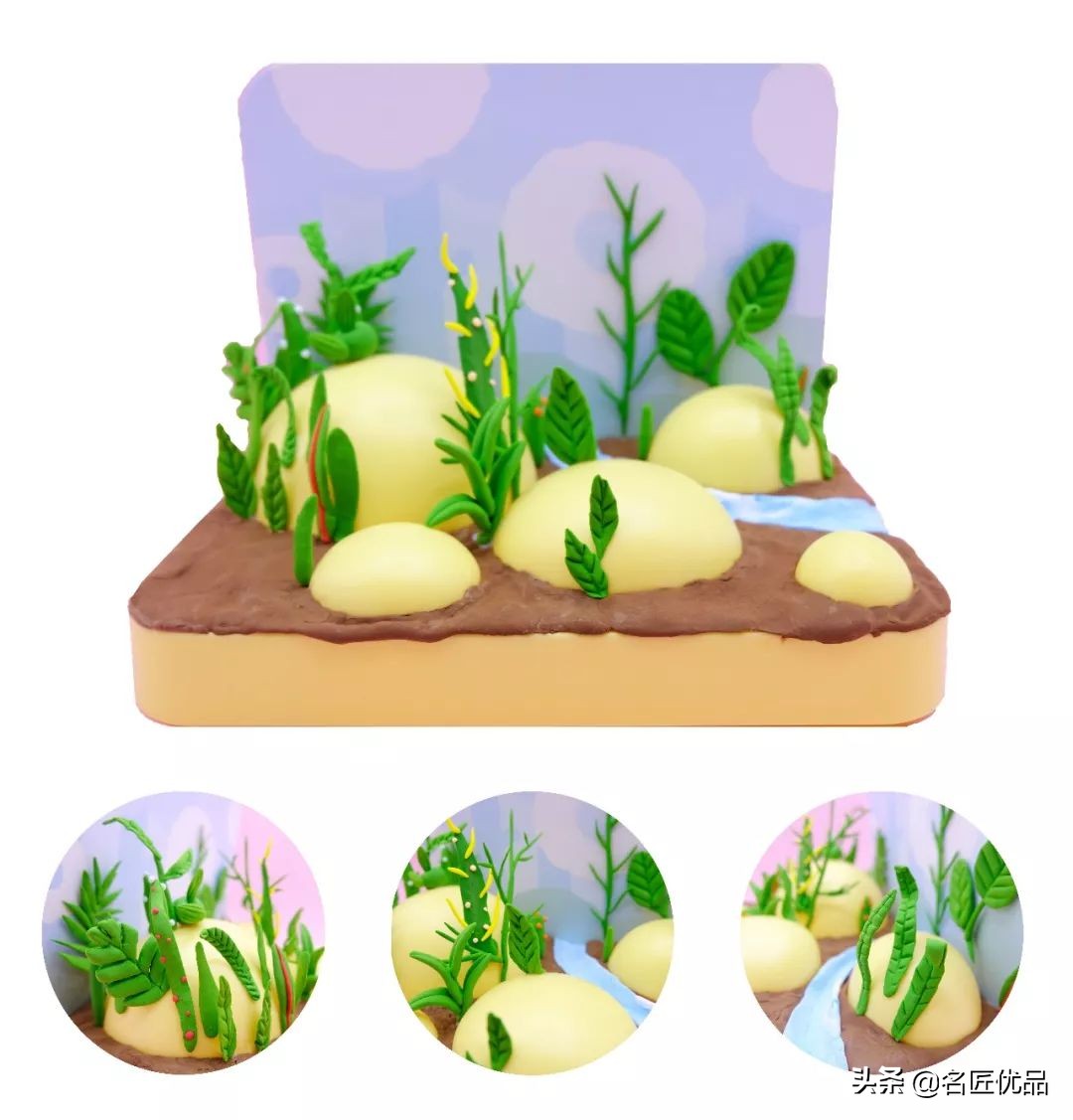 暑假主题的黏土手工,暑假有趣的手工