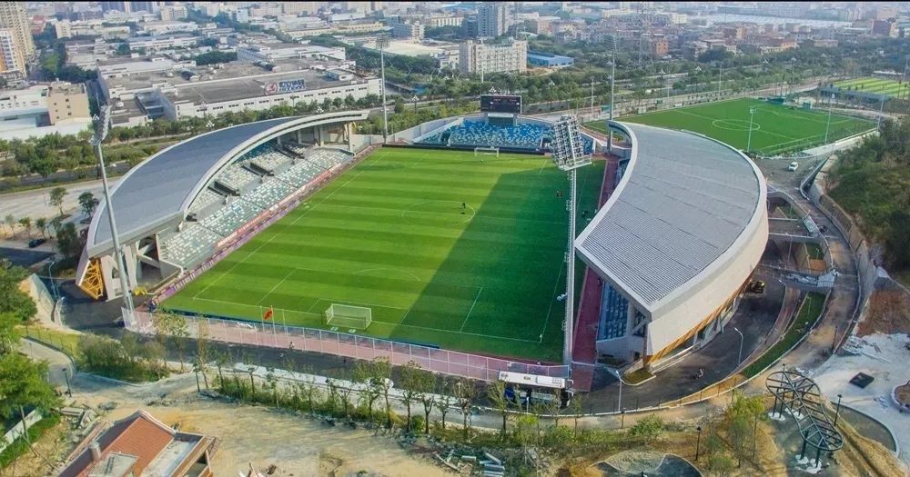 国内正在建的专业足球场,晋江足球公园排名前十