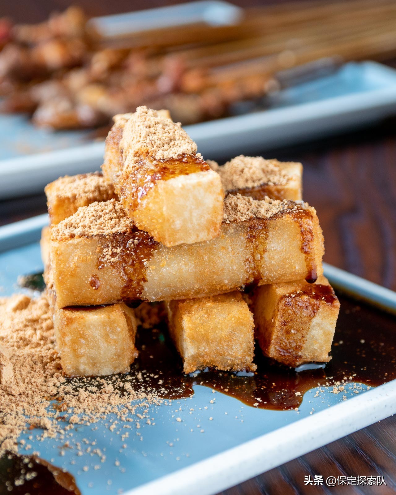 网红牛蛙塔,保定牛蛙