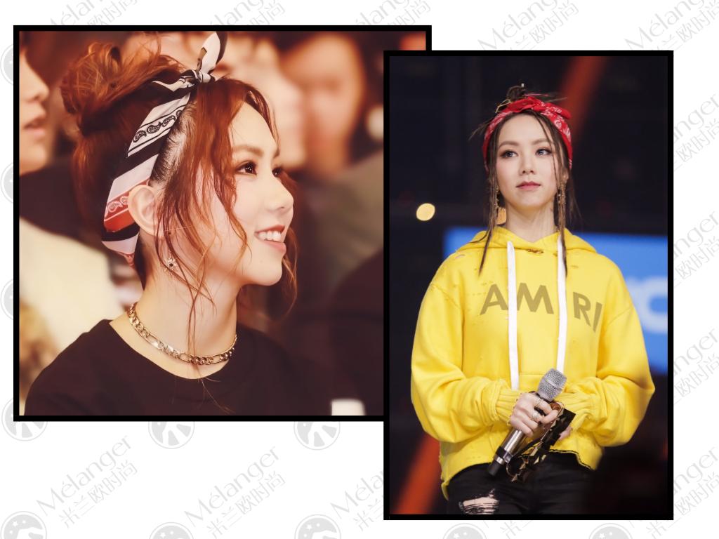 欧阳娜娜、宋妍霏都在戴的宽发带，简直是秃头女孩的救星