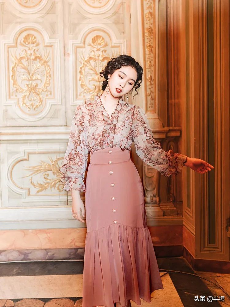 超长防晒半裙,半裙短款防晒