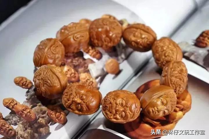 凤眼菩提手串文玩,天然百香籽菩提文玩手串