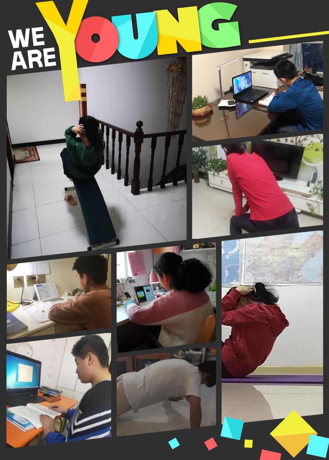 战疫情我们在行动学生视频,战疫在行动学校活动