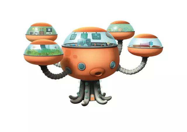 海洋探险动画《海底小纵队,TheOctonauts》现在少有的好动画片