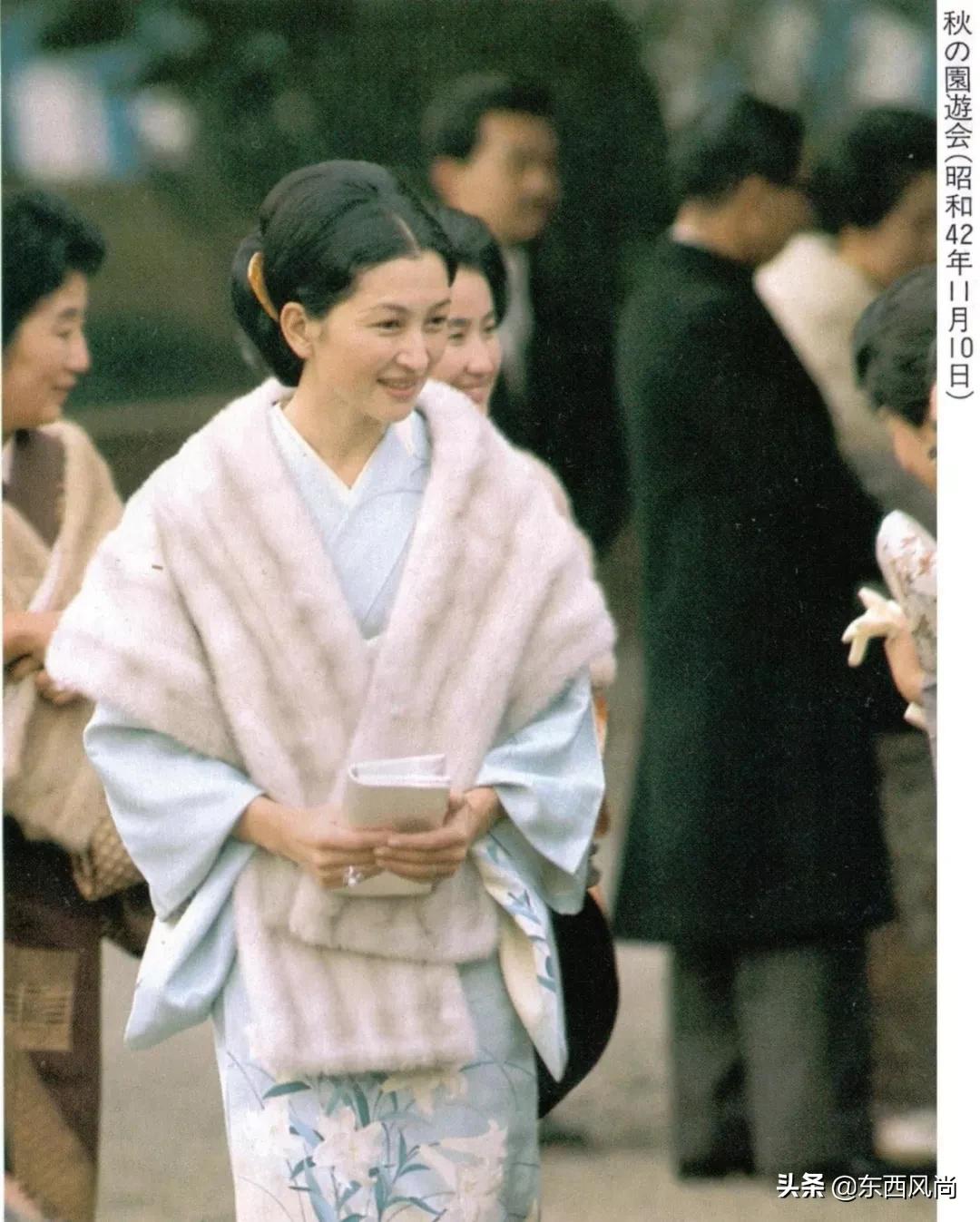 错伏美智子穿和服视频,日本皇太后美智子