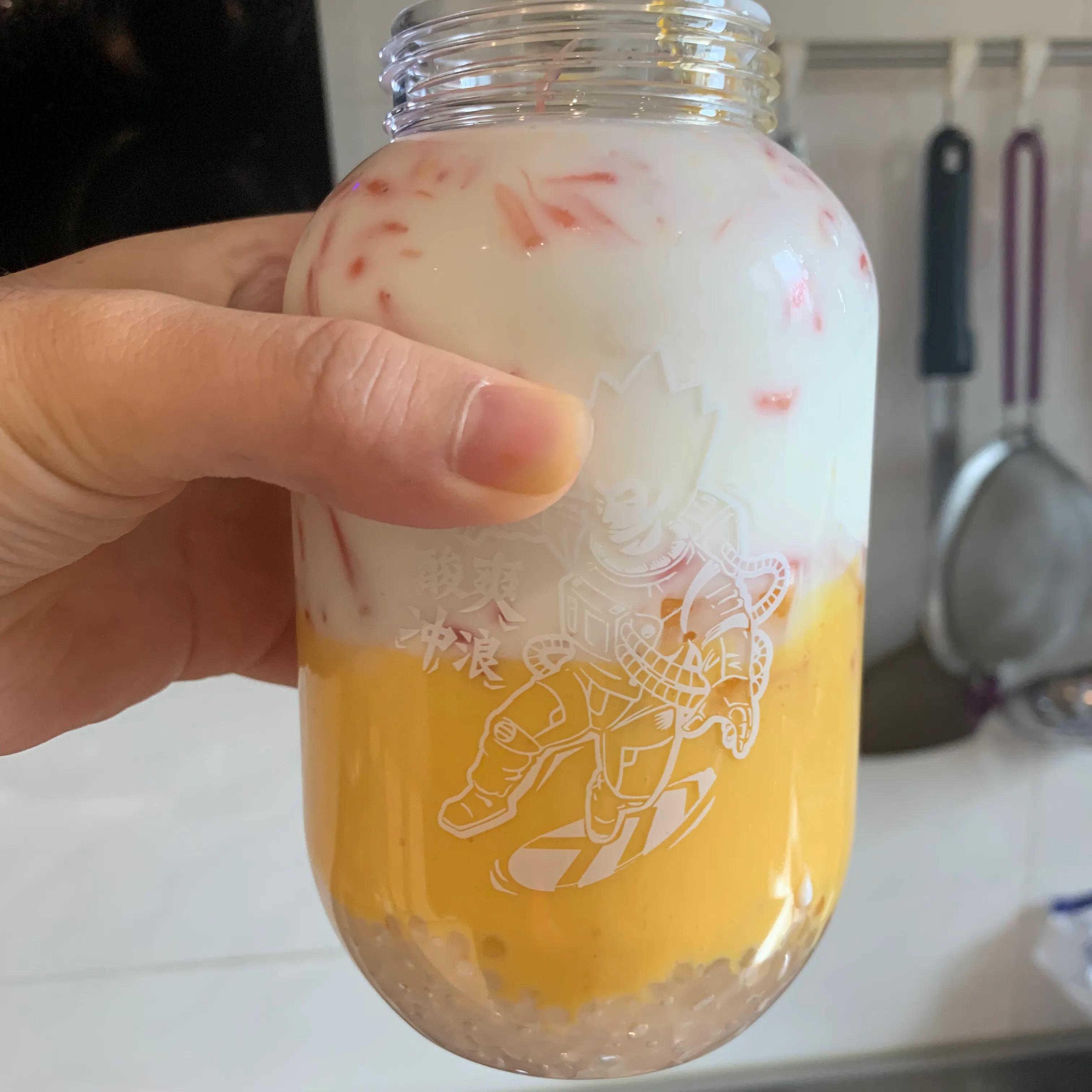 自制杨枝甘露,自制杨枝甘露蛋糕