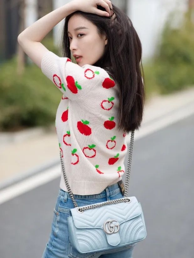 萌炸了!Gucci马卡龙系列GGMarmont向你丢了一颗糖果