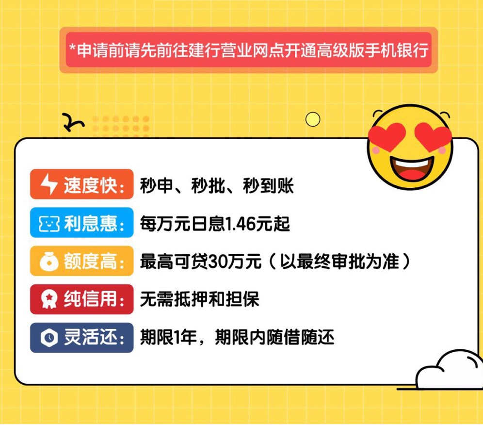 建行快贷申请步骤手机银行,建行快贷详细申请步骤