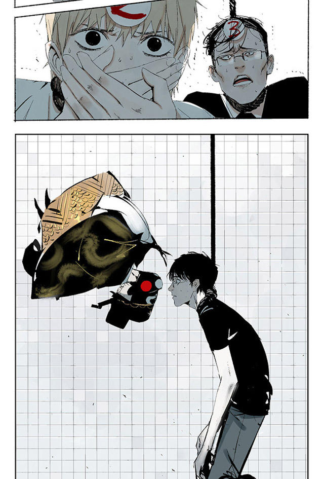 掉入下水道漫画,漫画高中生意外死亡灵魂在房子里