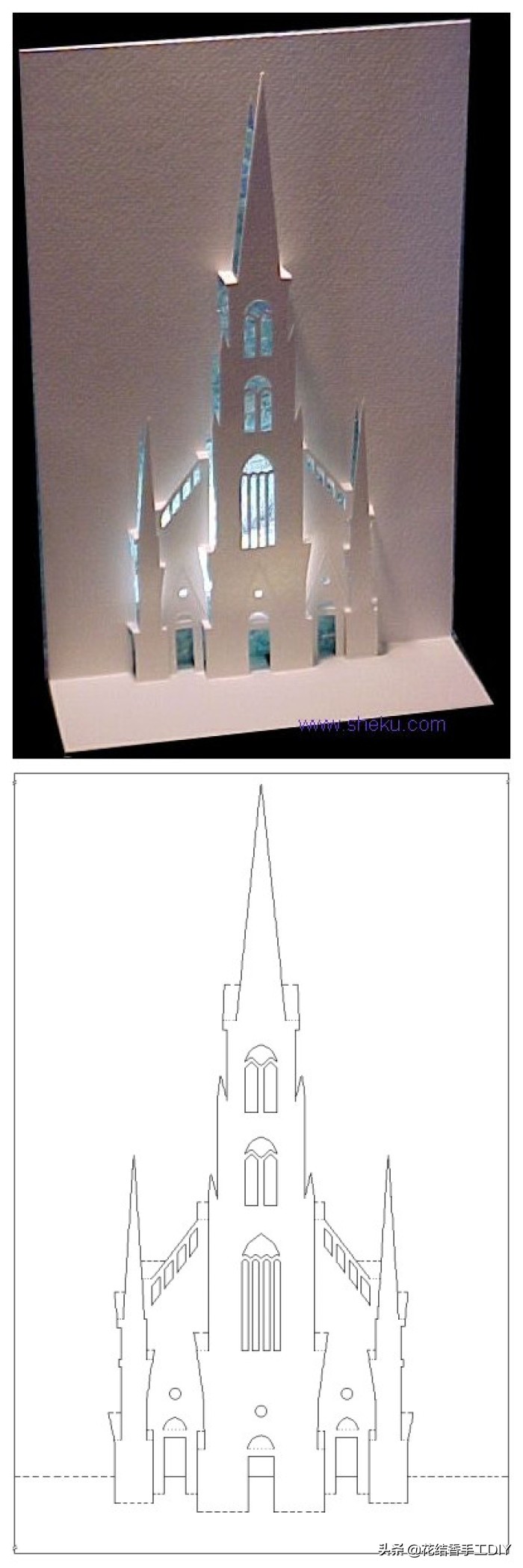 立体贺卡节日贺卡,手工立体贺卡教程简单又漂亮