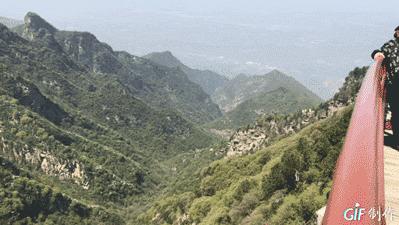 专治各种恐高症的玻璃栈道,少华山玻璃栈道旅游攻略