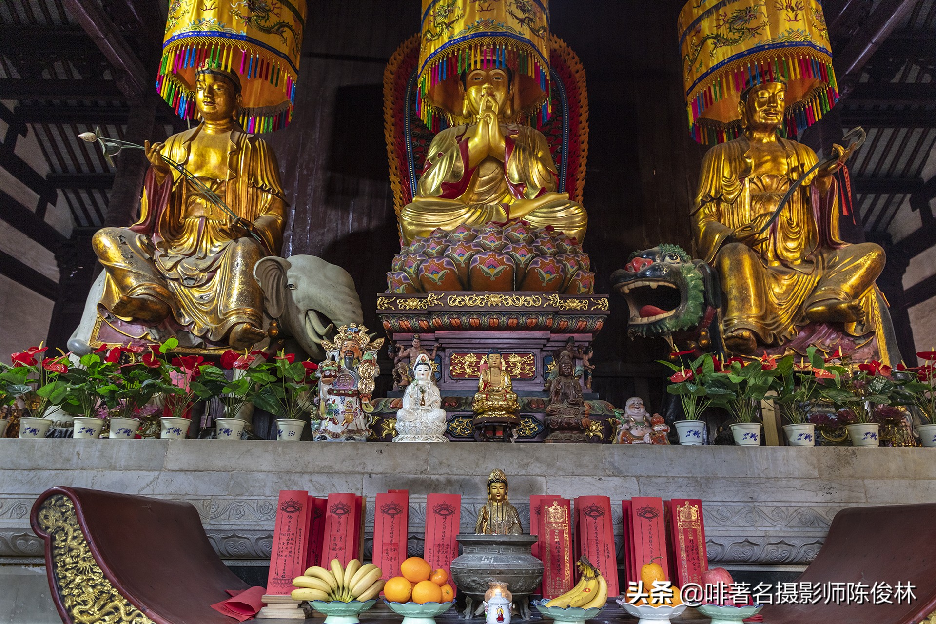 山门朝北开韦陀菩萨坐正殿律宗第一名山宝华山隆昌寺1500年