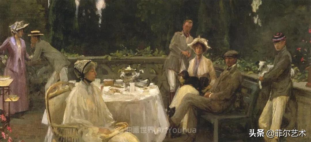 爱尔兰画家的风景油画欣赏,胡安米罗油画作品欣赏