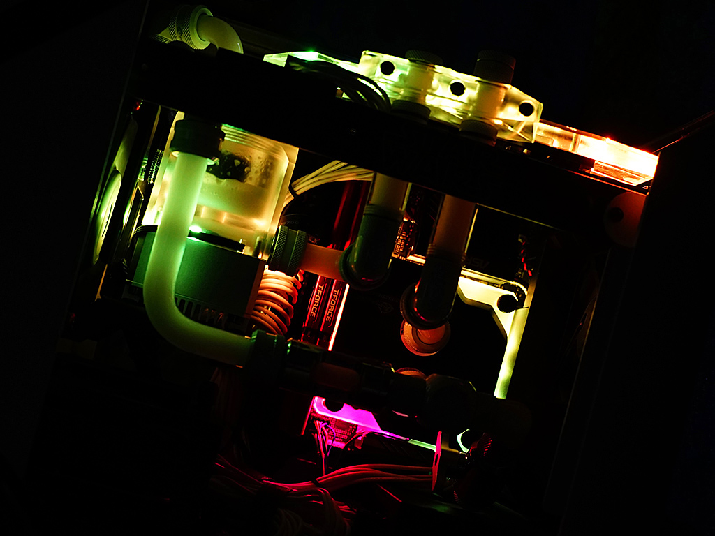 可以装分体水冷的itx机箱,itx分体水冷安装教程