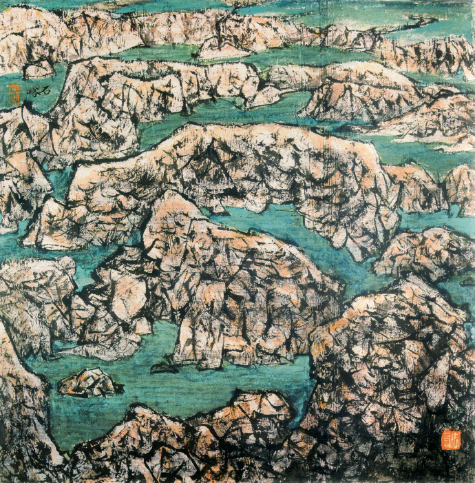 青年艺术家张荣国山水画作品欣赏,张三友的画价格