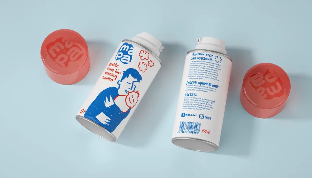 这5组利用IP形象结合产品的婴幼儿洗护包装,很萌!