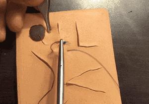 常用的手术缝合方法图,临床常见常用伤口缝合方法