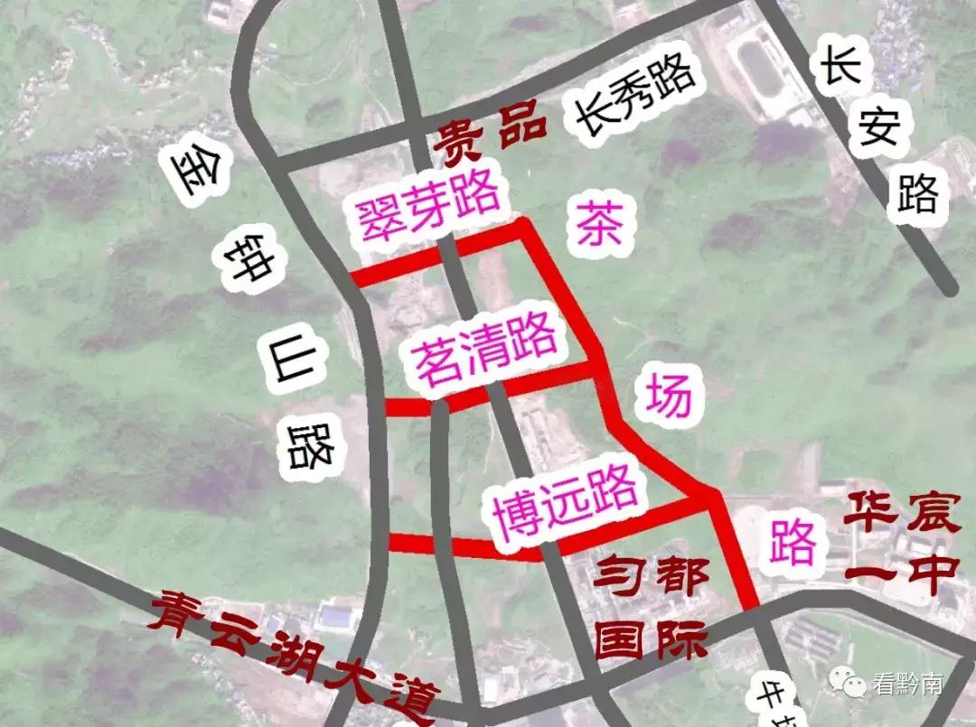 五年内都匀市新增道路,都匀新建十条道路
