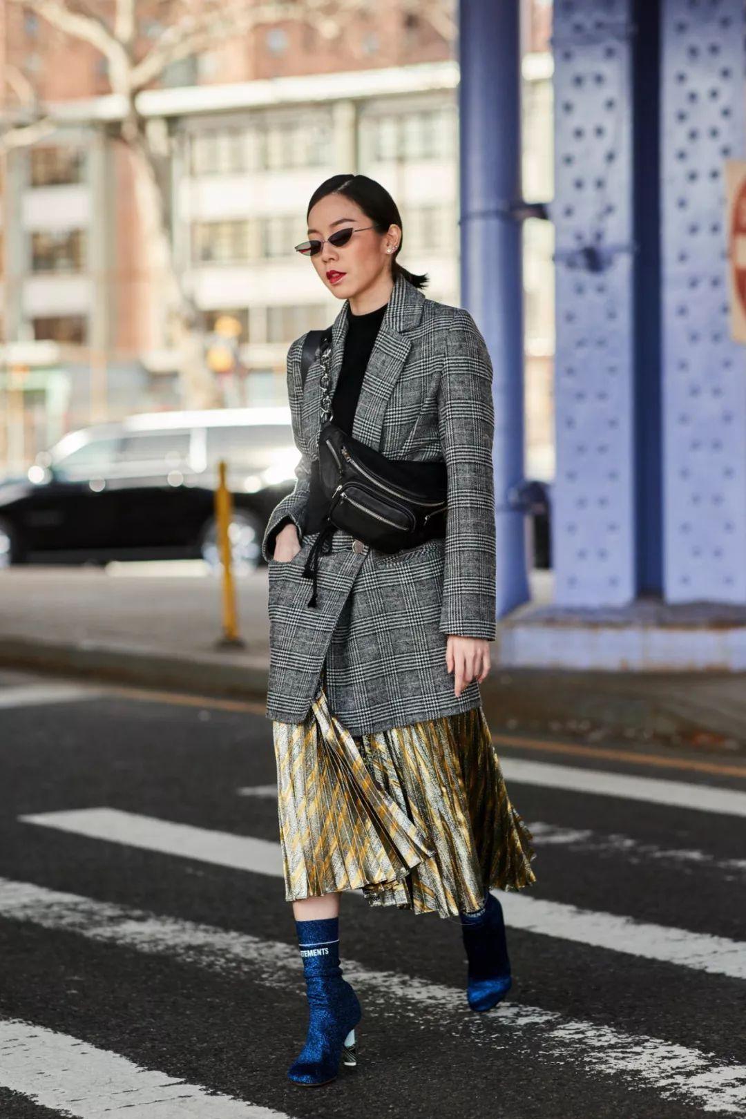 冬季百褶裙怎么选显瘦,长款百褶裙测评秋冬搭配