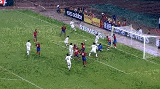 国奥奇葩战术集锦,国奥业余角球失误