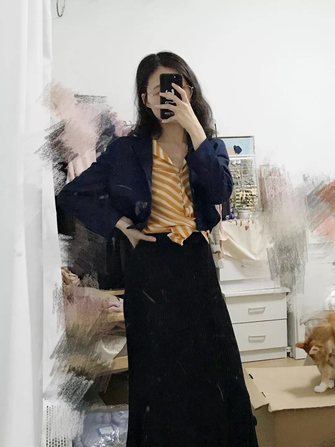 优雅连衣裙穿搭夏天,秋冬黑色西装连衣裙穿搭技巧