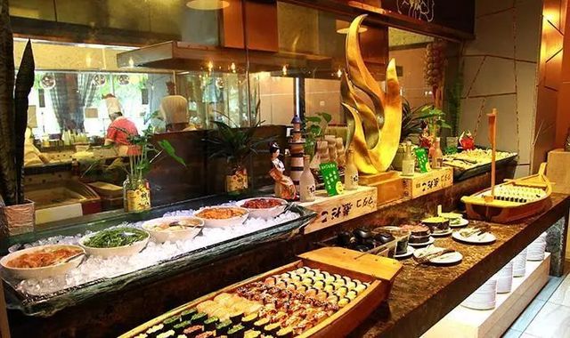 快收藏美食,广州小蛮腰附近海鲜自助餐600元的