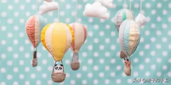 幼儿园气球手工贴画,创意手工气球印画