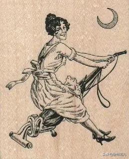 巫师为什么骑扫把不骑凳子,为什么巫师要用扫帚飞行