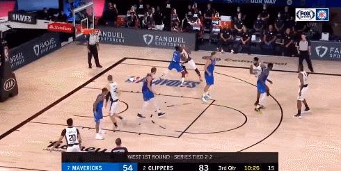 就你叫东契奇啊？乔治反弹砍35分，鱼竿送你了