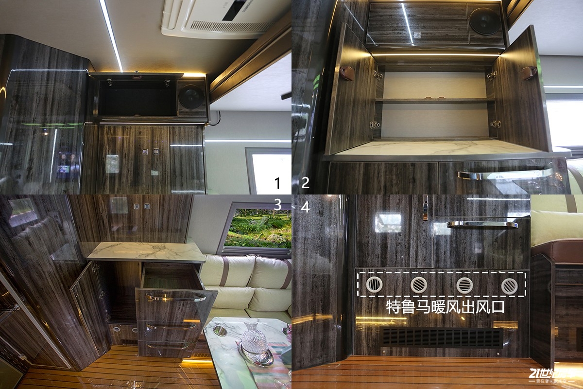 重汽房车汕德卡四驱,man底盘汕德卡